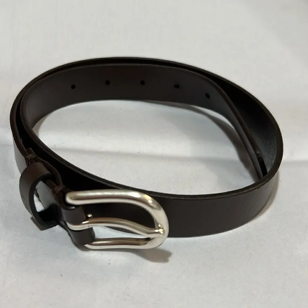 Crewcuts Brown leather belt NWOT